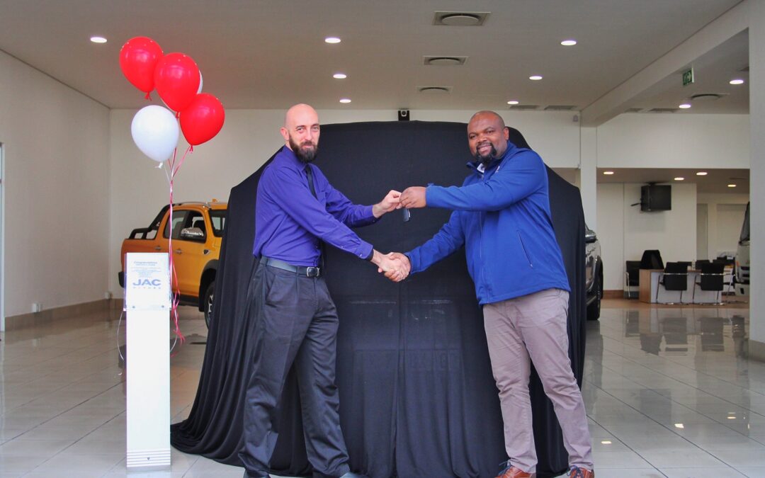 A Vehicle of Hope: Bidvest McCarthy Donates a JAC X200 Mini Truck to HOPE worldwide South Africa