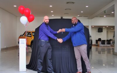 A Vehicle of Hope: Bidvest McCarthy Donates a JAC X200 Mini Truck to HOPE worldwide South Africa