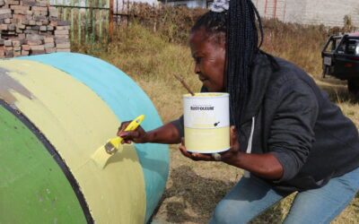 A Splash of Colour and a Safer Environment: Rust-Oleum Brighten Over 600 ECD Centres with HOPE worldwide South Africa